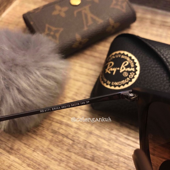 Ray-ban Erika Tortoise Matte Polarized NEW - Picture 4 of 8